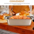 thumbnail image 4 of Shisuyan Bakery Mold Rectangular Cake Mold Non-stick Baking Mold Bakeware Pan Reusable Cake Pan, 4 of 8
