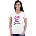 thumbnail image 3 of Shred Mode Motivational Gym Workout Womens Slim Fit Graphic Tee Brisco Brands S, 3 of 5