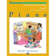 Alfred's Basic Piano Course, Musical Concepts Book, Level 3, Used [Paperback]