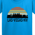 thumbnail image 4 of Inktastic Las Vegas Nevada Skyline Retro Youth T-Shirt, 4 of 5