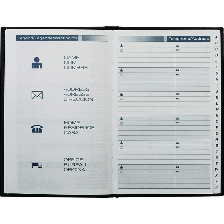 4-hole Address / Telephone 4-3/8X 6-7/8 Sheets – Refill Services