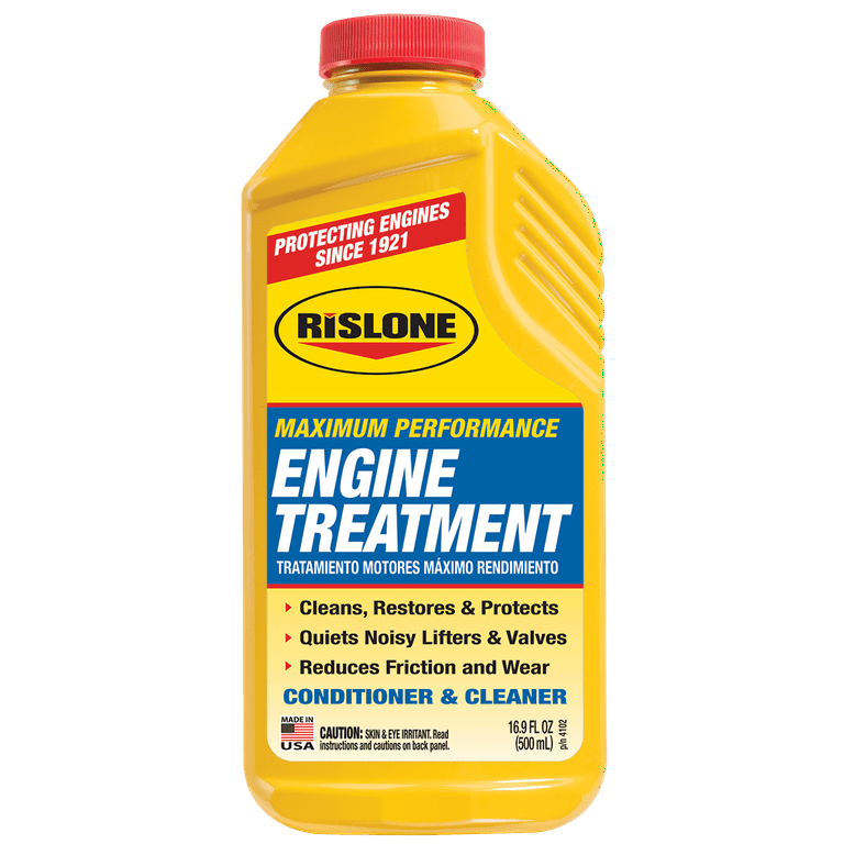 6 pack) Rislone 4102 Engine Treatment Automotive Additive, 16.9 oz