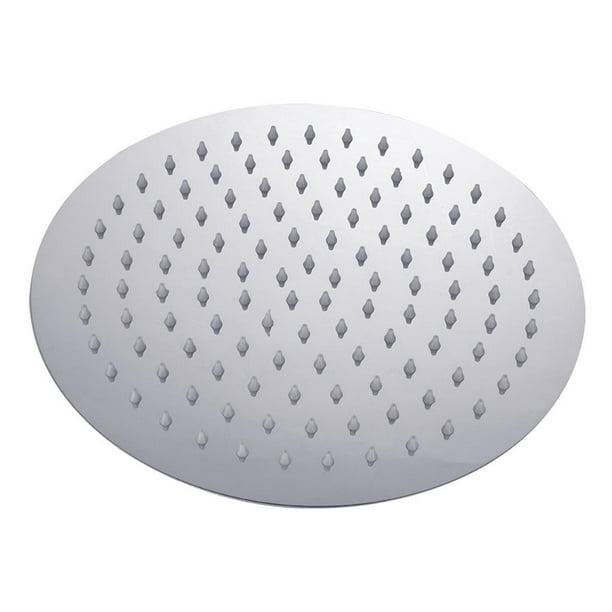 Inteprter Alcachofa de ducha cuadrada redonda Superficie grande 8 10 12 Cromo Acero inoxidable Agua Lluvia arriba Juegos de accesorios de baño No.2 Inteprter HA025924-02