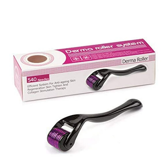 540 Derma Roller, 0.5mm Microneedle for Face & Skin Care