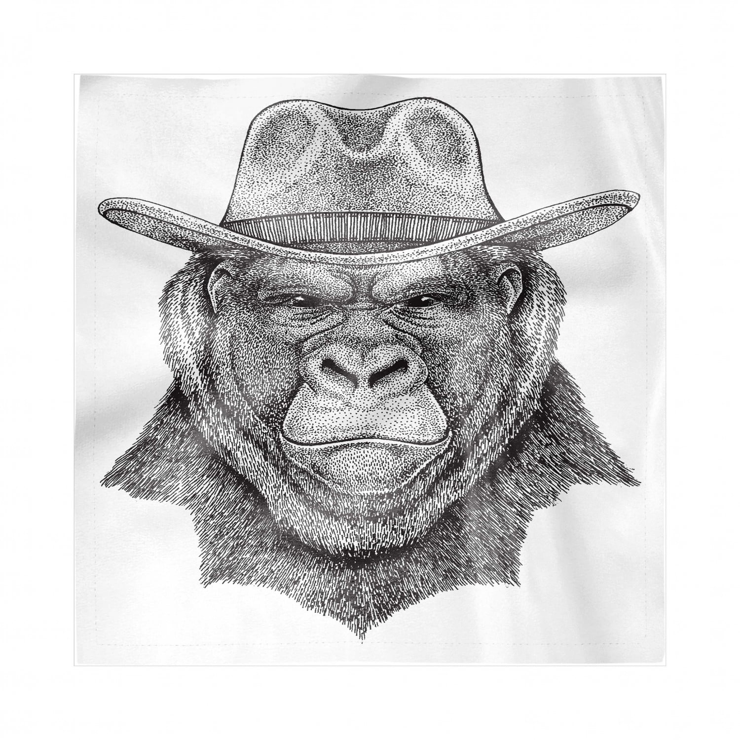Gorilla Decorative Napkins Set of 4 