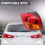 MZORANGE Left Side Outer Rear Tail Light Stop Lamps for Mitsubishi Outlander Sport ASX 2011-19 Driver Side with Bulbs