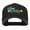 Black, variant on You Are My Lucky Embroidered Cotton Cap - Khaki OSFM