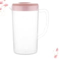 thumbnail image 4 of MasteelfCA 2200ML Large Capacity Beverage Storage Container Heat Resistant Cold Water Jug Plastic Juice Pitcher Household Teapot Kettle (Pink), 4 of 7