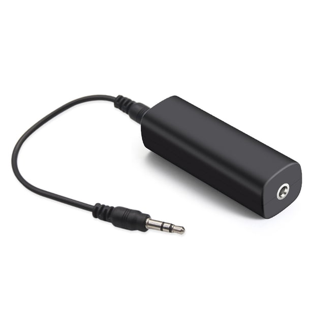 sweethay Aislador de ruido de bucle de tierra de señal Interior del coche, sistemas de Audio estéreo, elimina el filtro de cancelación, Paneles de instrumentos para automóviles