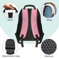 thumbnail image 4 of Aplkyhs School Backpack for Age 6-18 Large Capacity Ergonomic Padded Adjustable Straps School Bag for Boys Girls K-12 Students Back to School Gift Daily Use Donut Axolotl, 4 of 7