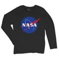 thumbnail image 5 of NASA Meatball Logo Women's Long Sleeve T-shirt Iconic American Astronaut Space Souvenir, 5 of 7