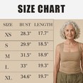 thumbnail image 2 of Women's Square Neck Tank Top, Double Lined Sleeveless Summer Shirt, Soft Stretch Slim Fit Casual Basic Top, ARMY GREEN, 2 of 5