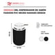 thumbnail image 3 of Dispensador De Jabón Namaro Design Fashion Negro, 3 of 4