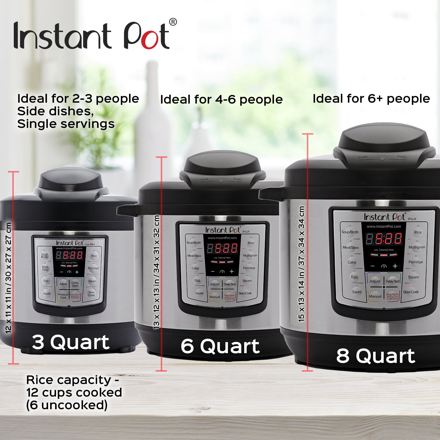 How To Know What Size Instant Pot To Buy - MamaShire