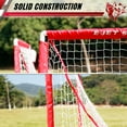 thumbnail image 3 of Lacrosse Goals for Youth & Kids, E-Jet, Children Teens Backyard Training, Practice & Exercise, Set of 2, 3 of 7