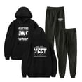thumbnail image 2 of Jey Uso Four Letters One Word Hoodies Jogger Pants Women Men Streetwear Set, 2 of 7