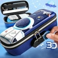 thumbnail image 4 of Destyer Layered Pencil Case Pouch For Convenient Access To Supplies Smooth Double Zipper 7, 4 of 6