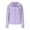 Purple, variant on Womens UPF 50+ Sun Protection Hoodie Jacket Plus Size Rash Guard Lightweight Long Sleeve Sun Shirt with Pocket, Lightweight & Breathable