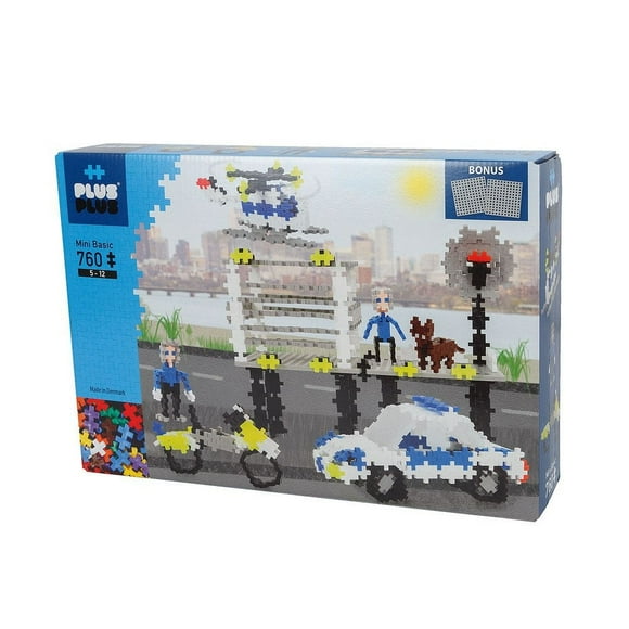 Plus-Plus - BASIC POLICE - 760 pcs (MULT)