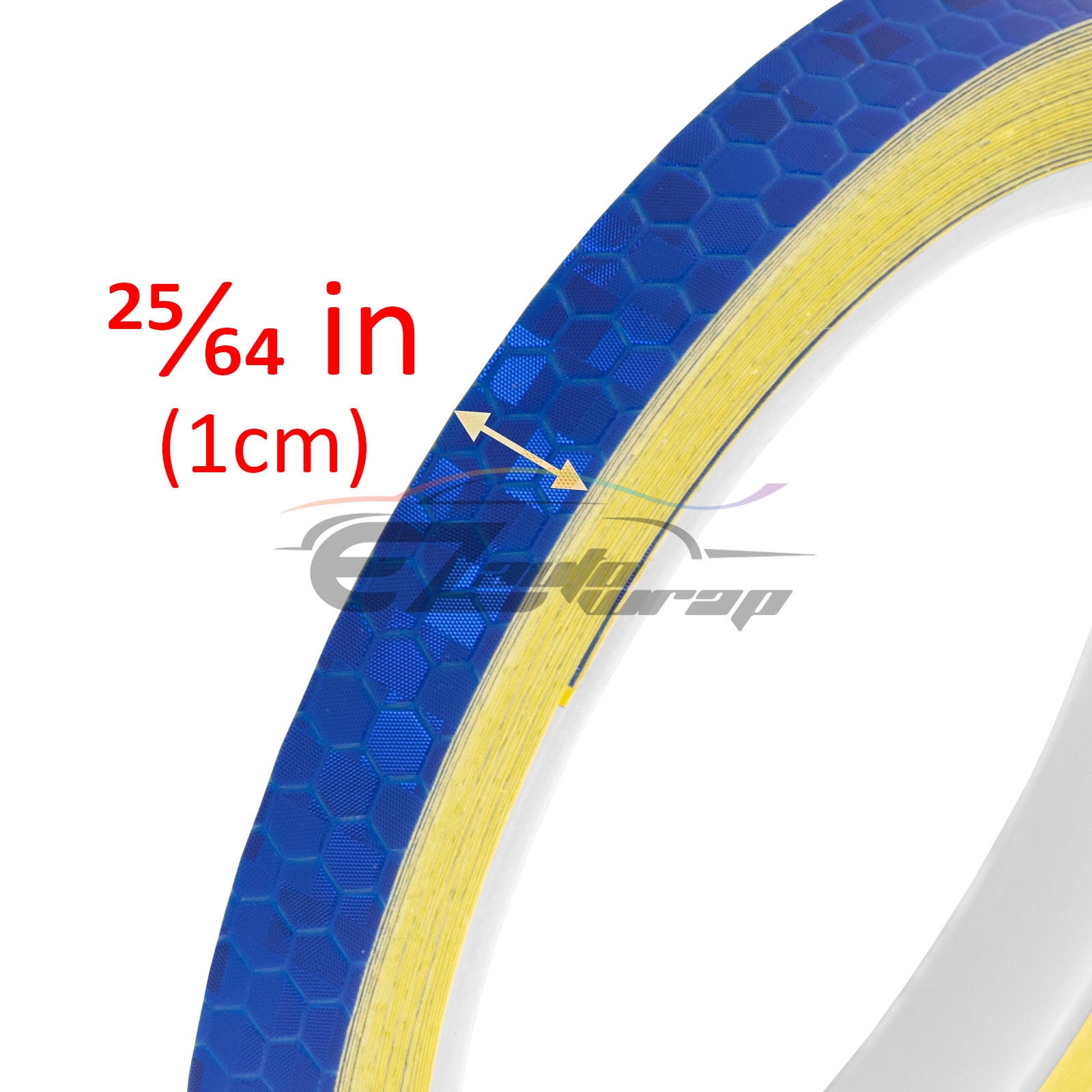 Reflective Tape Safety Self Adhesive Striping Sticker Decal 26FT Roll 1CM