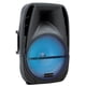 thumbnail image 2 of Bocina QFX AV-152 15 Bluetooth 3.5mm USB LED Batería Recargable Color Negro, 2 of 2