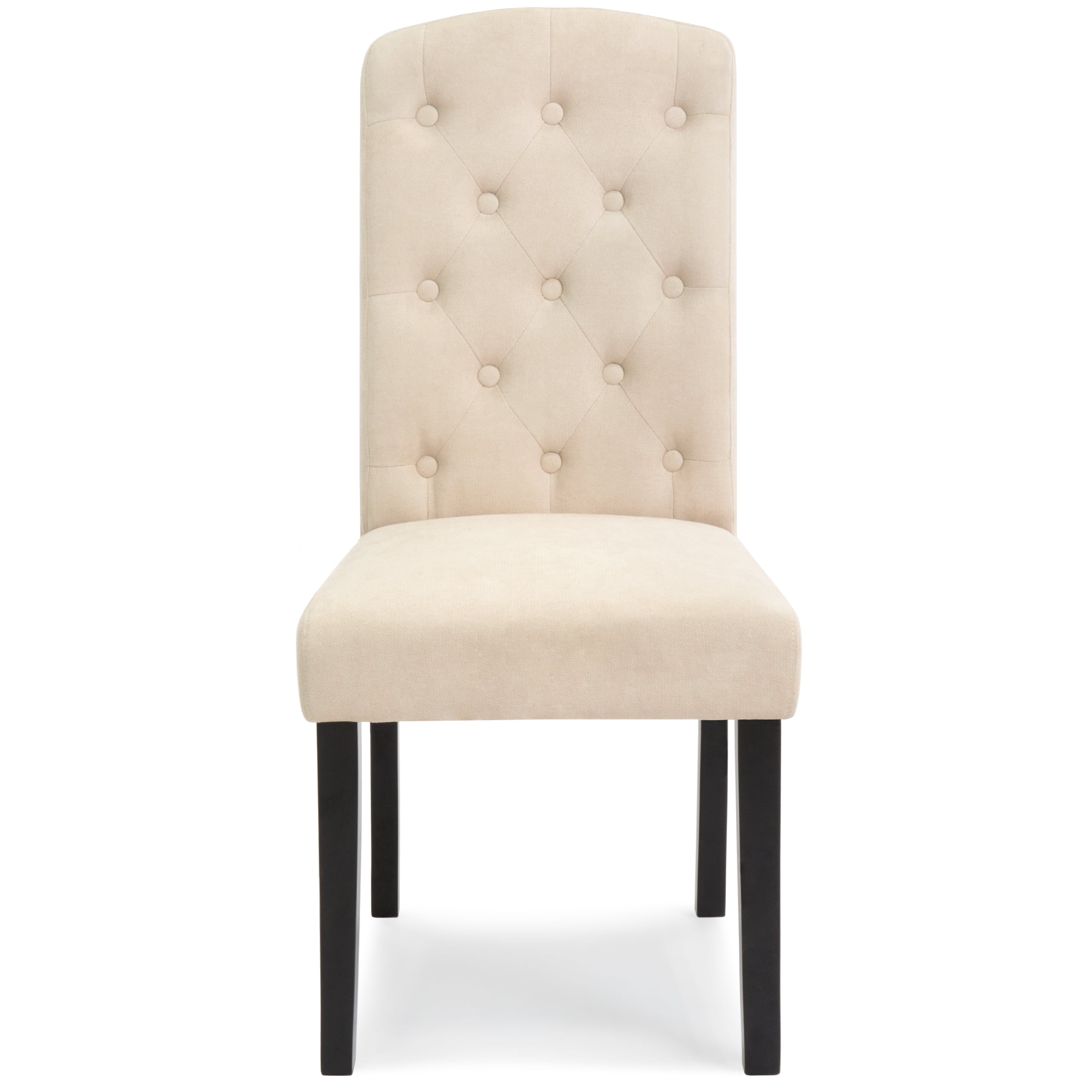 Best Choice S Set Of 2 Tufted Fabric Parsons Dining Chairs Best Choice S Set Of 2 Tufted Fabric Parsons Dining Chairs Home Furniture For And Living Room Beige Com