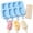 Blue, variant on Tutuviw 2Pcs Silicone Popsicles Molds with 100 Wooden Sticks 4 Cavities Ice Cream Oval Cake Pop Mold for Ice Pop Cakesicles Cake Pop Ice Cream(Blue)