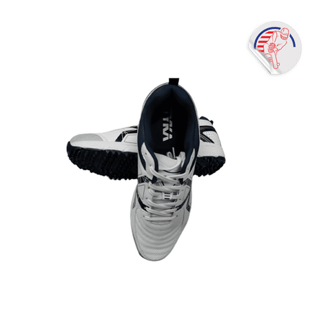 

TYKA STUNNER (White & Navy) Cricket Shoes - 2022