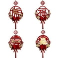 thumbnail image 3 of Traditional Spring Festival Pendant Chinese Decorations 2023 Paper Festive Occasion Red Creative Decorative Pendants, 3 of 5
