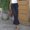 *Black, variant on ClodeEU Women's High Waisted Straight Leg Pants,Loose Wide Leg Denim Trousers,Casual Fashion Jeans Black,Womens Plus XXL