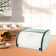 thumbnail image 1 of Contenedor de pan de metal, caja , repostería, caja sellada con tapa, contenedor de almacenamiento de cocina para armario, oficina, decoración Verde S, 1 of 8