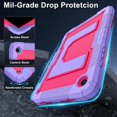 thumbnail image 6 of REQO Case Suitable for Samsung Galaxy Tab A9+ 11 Inch 2023 Release,Fully-Body Rugged Heavy Duty Shockproof Protective Case with Built-in Kickstand, 6 of 8