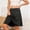 Black, variant on Girls School Uniform Skirts High Waisted Pleated Skort with Built-in Shorts Back To School Clothes for Kids Girls Summer Skirts 6-7 Years