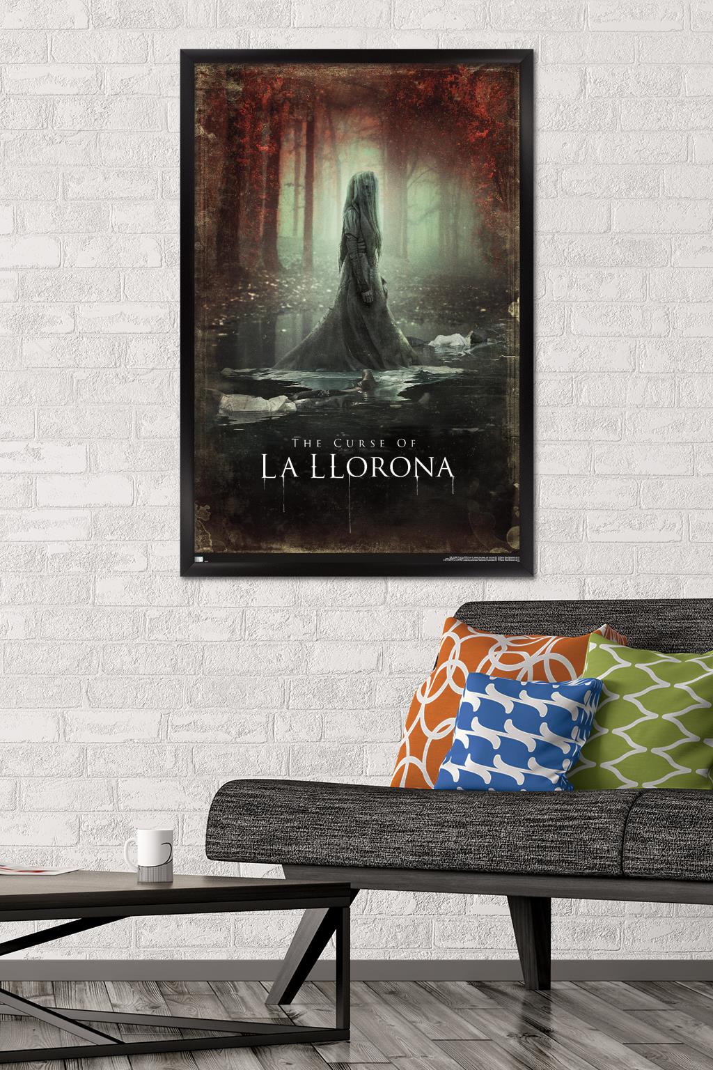 The Curse of La Llorona - Key Art Wall Poster, 22.375" x 34", Framed