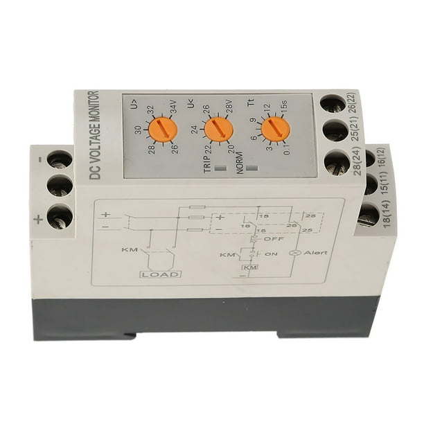 Overvoltage Undervoltage Protector, RealTime Monitoring Relay Motor Overvoltage Protector, For