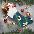 thumbnail image 5 of Coolnut Christmas Stockings 1PCS,Cute Panda Dark Big Xmas Stockings Gift Decorations and Party Supplies,Used for Fireplace Decoration Socks Christmas Tree Decoration, 5 of 7