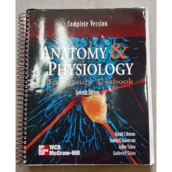 Pre-Owned Anatomy & Physiology Lab Text, Complete Version (Spiral-bound) 0697282554 9780697282552