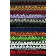 thumbnail image 2 of Altotux 5/8" Embroidered Floral 12 Colors Venice Lace Trim Guipure By 3 Yards (Black), 2 of 2