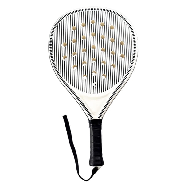 Equipamiento para raquetas de pádel. Buen control de la pelota. Agarre antideslizante. Accesorios deportivos resistentes. Blanco