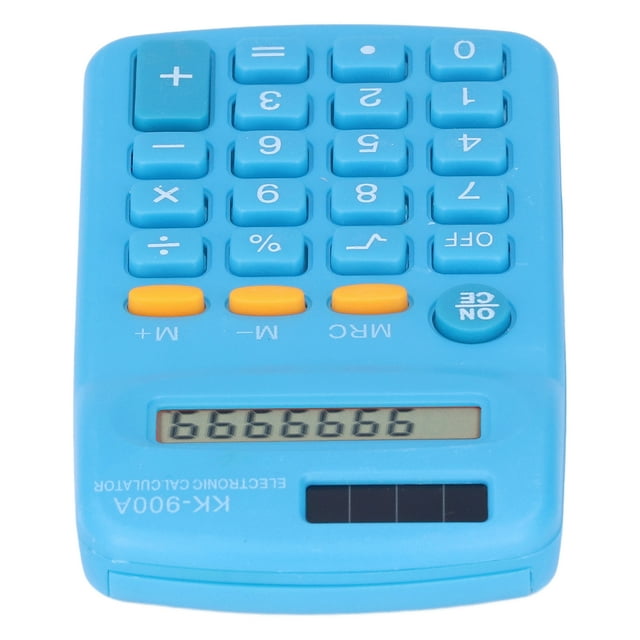 Calculators,8 Bit Display Scientific Calculator Portable Design Calculators Lcd Screen Desktop Calculator Battery Powered Small Calculator for Business Office and Home