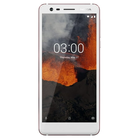 Nokia 3.1 - Android One (Oreo) -16 GB - Dual SIM Unlocked Smartphone (AT&T/T-Mobile/MetroPCS/Cricket/H2O) - 5.2