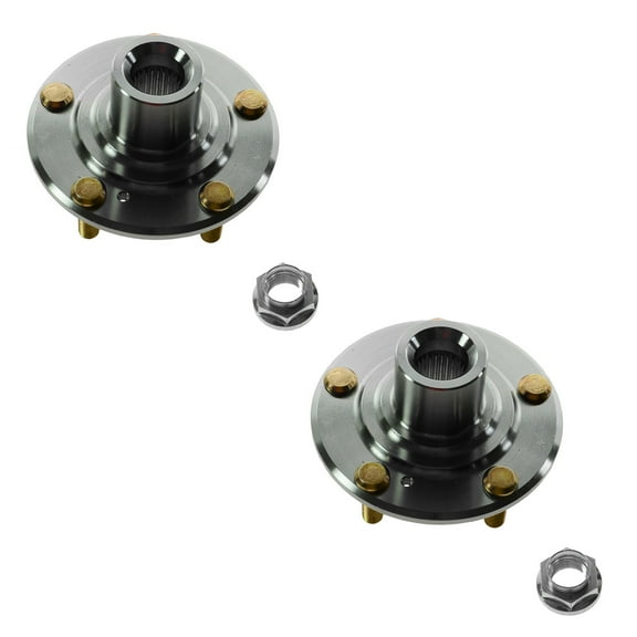 TRQ Front Wheel Hubs Left LH & Right RH Pair for Honda Accord 4 Cyl Acura CSX BHA52979