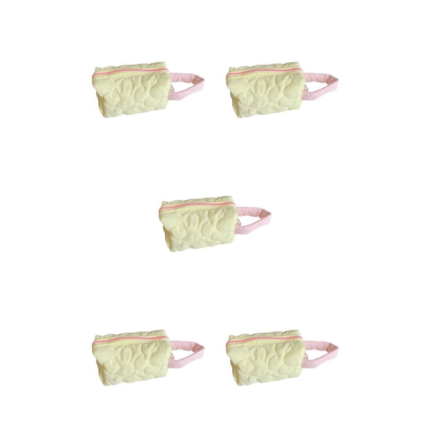 Qarigey Bolsa Bolsas de almacenamiento Sólido Gran capacidad Cremallera Paquete plegable Cosmético Cepillo de Crema facial para Type2 NO2