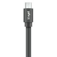 thumbnail image 5 of XYST XYS-M4204F Charge and Sync USB to Micro USB Flat Cable, 4 ft. (Black), 5 of 5