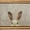 8x12 inch, variant on Yippzo Vintage Gold Framed Wall Art for Living Room Bunny Canvas Prints Rabbit Oil Painting Picture Rustic Easter Wall Decor for Home Office 8x12in