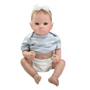 Reborn Baby Dolls - 18 inch Full Vinyl Realistic Newborn Baby Doll, Real Life Baby Doll with Weighted Girl Body