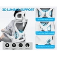 thumbnail image 4 of Silla de oficina ergonómica Ergalithic de malla con soporte lumbar, 4 of 8