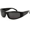Clear Lake Manatee Smoked Polarized Lens Sunglasses, Black
