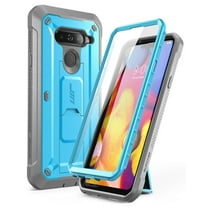 LG V40 Case, LG V40 ThinQ Case, SUPCASE Full-Body Protective Case with Built-in Screen Protector Kickstand &Holster Clip Design for LG V40/LG V40 ThinQ 2018 [Unicorn Beetle PRO Series] (Blue)