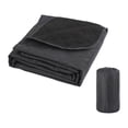 thumbnail image 1 of Colcha de mochilas de mochilas de mento almohadilla de picnic de manta al aire libre multifuncional Negro, 1 of 8